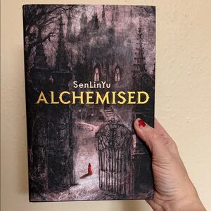 Alchemised Book Cover - Black and Red